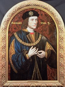 Retrato póstumo de Ricardo III (1452-85) 1580-1610 de English School